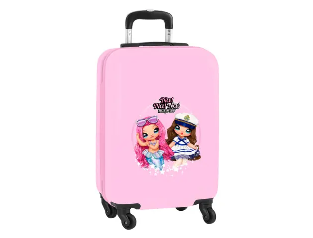 Imagen Cartera escolar safta na na na surprise sparkles trolley cabina 345x200x550 mm