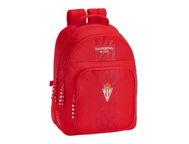 Imagen Cartera escolar safta sporting de gijon mochila 320x420x150 mm