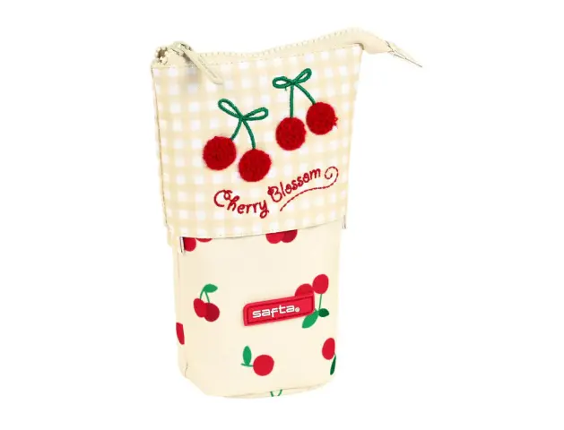 Imagen Bolso escolar safta portatodo safta cherry cubilete 80x60x190 mm