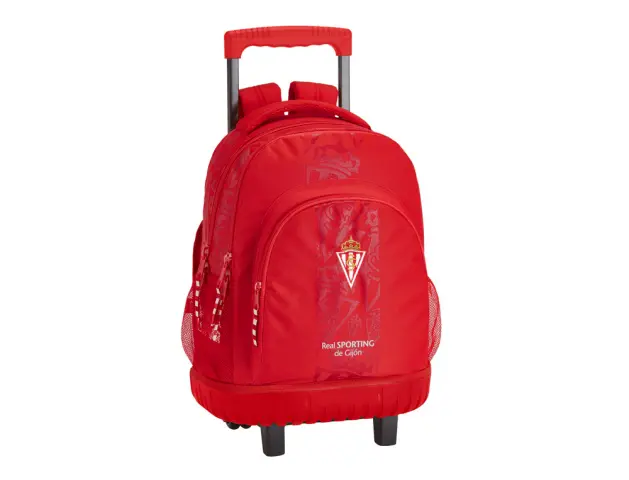 Imagen Cartera escolar safta con carro sporting de gijon mochila grande con ruedas compact 320x450x210 mm