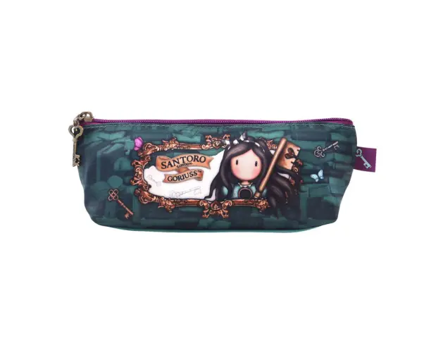 Imagen Bolso escolar safta santoro s gorjuss through the looking glass con accesorios 223x57x88 mm