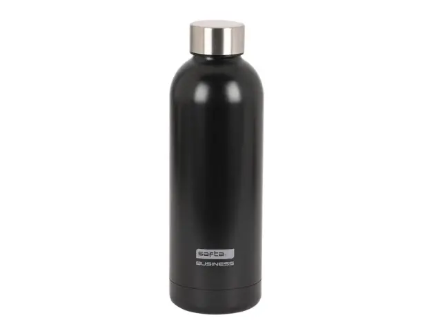 Imagen Botella portaliquido safta 500 ml termo acero inoxidable azul/gris/negro 225x70 mm