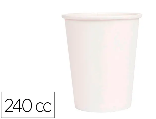 Imagen Vaso termico carton 240 cc paquete de 50 unidades