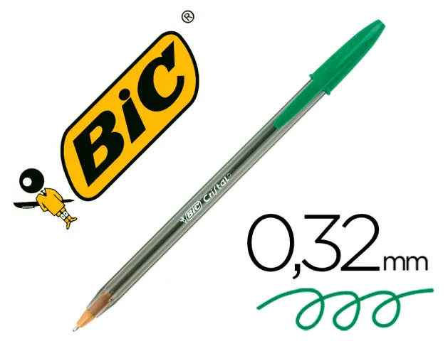 Imagen BOLIGRAFO BIC CRISTAL VERDE