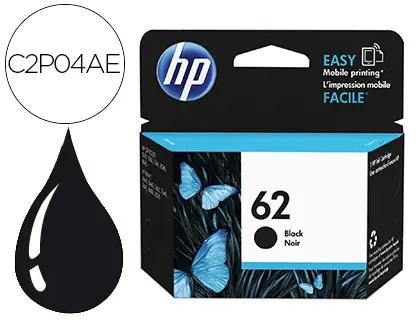 Imagen Ink-jet hp n.62 officejet 5640 / 7640 / 5740 negro -200 pag-