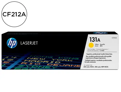 Imagen Toner hp 131a laserjet m251/m276 amarillo 1800 pag
