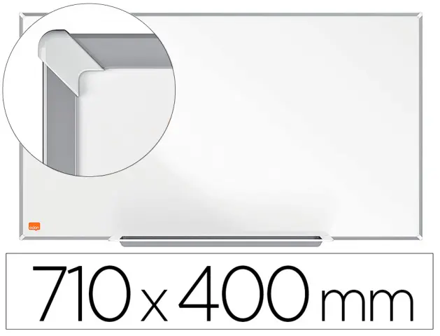 Imagen Pizarra blanca nobo ip pro 32" lacada magnetica 710x400 mm