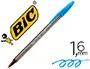 Imagen Boligrafo bic cristal fun turquesa punta 1,6 mm 2