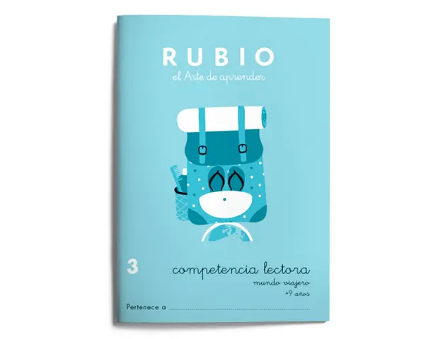 Imagen Cuaderno rubio competencia lectora 3 mundo viajero