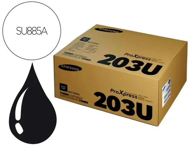 Imagen Toner samsung laser mlt-d203e sl-m4020nd / sl-m4070fr negro 10000 paginas