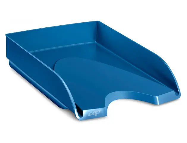 Imagen Bandeja de sobremesa cep riviera plastico color azul porcelana 348x257x66 mm