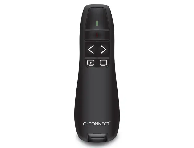 Imagen Puntero laser q-connect para presentaciones 5 botones alcance 20 mt micro usb