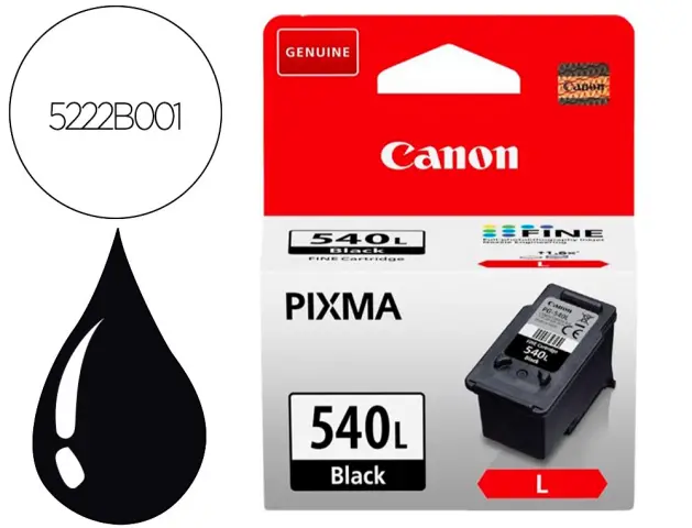 Imagen Ink-jet canon pg-540xl negro alta capacidad 600 pag