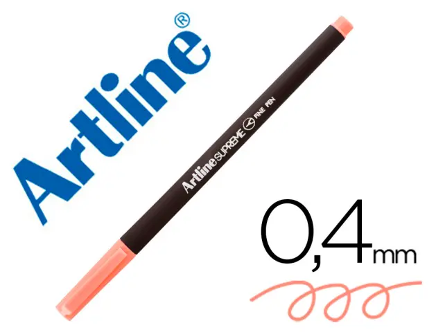 Imagen Rotulador artline supreme epfs200 fine liner punta de fibra ocre 0,4 mm