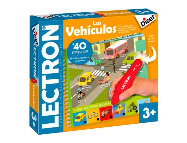 Imagen Juego diset didactico lectron mini vehiculos