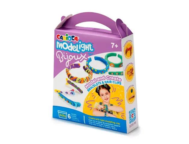 Plastilina Carioca baby dough bote 75 g set de 3 colores surtidos 