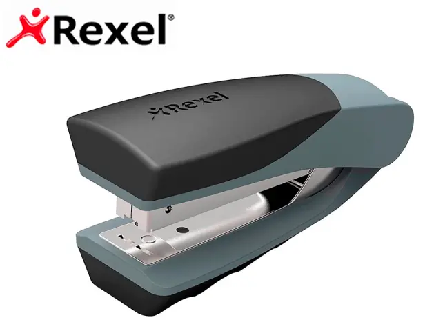 Imagen Grapadora rexel center metalica vertical capacidad de grapado 25 hojas usa grapas 22/6-24/6 y 26/6 color