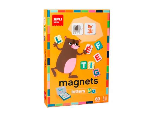 Imagen Juego apli didactico magnetico letras