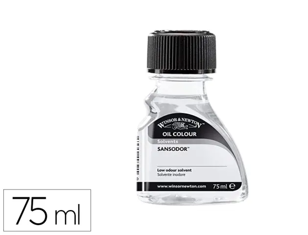 Imagen Diluyente winsor&newton sansodor para oleo inodoro bote de 75 ml