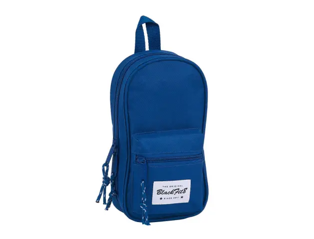 Imagen Plumier escolar safta blackfit8 "oxford" mochila con 4 portatodos llenos 120x50x230 mm