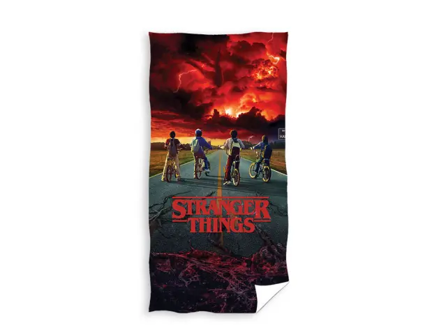 Imagen Toalla safta microfibra stranger things 1400x700 mm