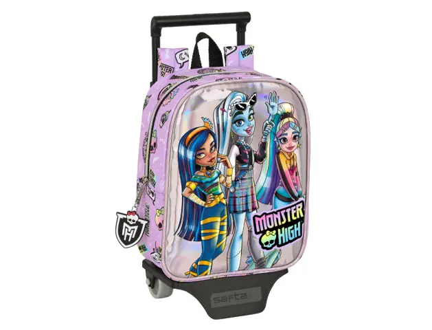 Imagen Mochila con carro safta monster high best boots 270x220x100 mm