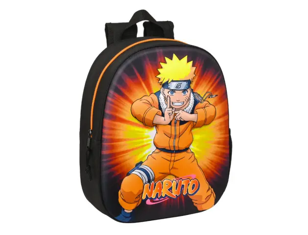 Imagen Mochila safta 3d naruto 330x270x100 mm