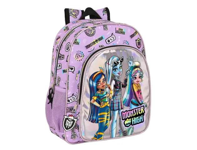 Imagen Mochila safta junior adaptable a carro monster high best boots 380x320x120 mm