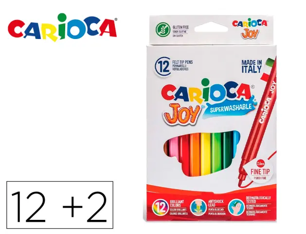 FELT PENS Bote 48 rotuladores JUMBO colores surtidos