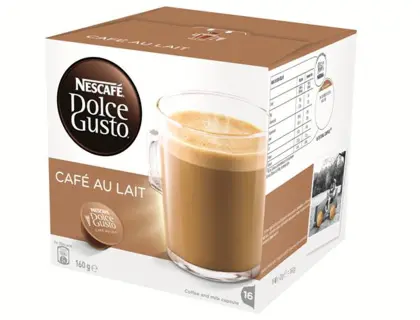 Imagen Cafe dolce gusto cafe con leche monodosis caja de 16 unidades