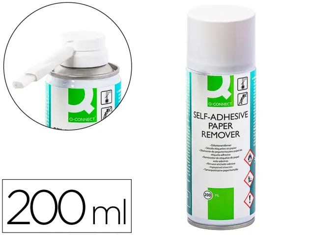 Imagen Limpiador de pegamento q-connect para etiqueta adhesiva 200ml