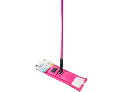 Imagen Mopa microfibra basic con mango telescopico rotacion 360