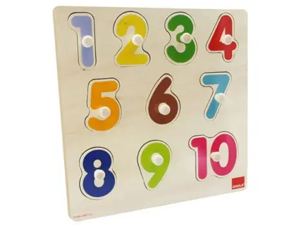 Imagen Puzzle goula numeros 10 piezas