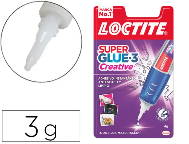 Imagen Pegamento loctite perfect pen 3 gr adhesivo instantaneo