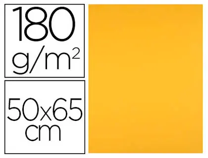 Imagen Cartulina liderpapel 50x65 cm 180 gr oro viejo unidad