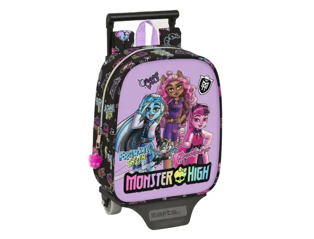 Imagen Mochila con carro safta monster high creep 270x220x100 mm