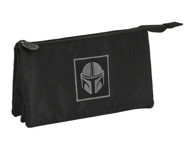 Imagen Bolso escolar safta portatodo the mandalorian teen triple 220x30x120 mm