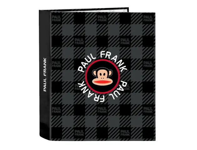 Imagen Carpeta safta carton folio 4 anillas lomo ancho paul frank campers