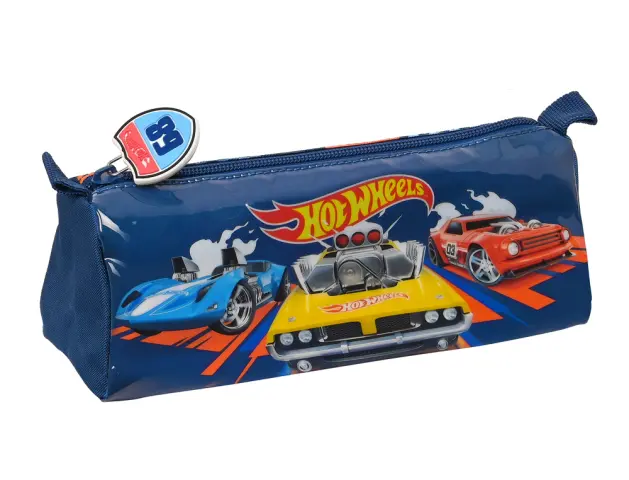 Imagen Bolso escolar portatodo safta hot wheels speed 80x210x70 mm