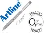 Imagen Boligrafo artline 1900 softline tinta aceite metalico plata 2