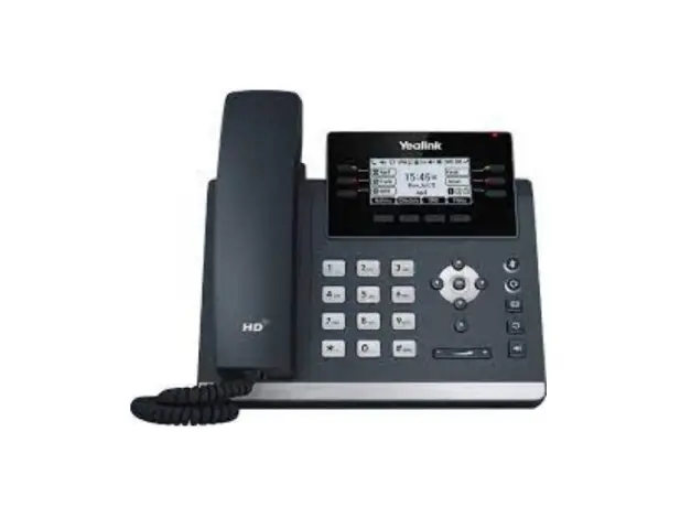 Imagen Telefono yealink t42u 12 cuentas sip poe