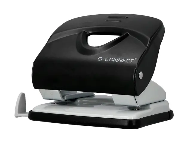 Imagen Taladrador q-connect kf14220 negro abertura 2,7 mm capacidad 30 hojas
