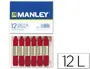 Imagen Lapices cera manley unicolor carmin permanente -caja de 12 n.10 2