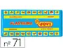 Imagen Plastilina jovi 71 azul claro -unidad -tama�o mediano 2