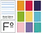 Imagen Cuaderno espiral liderpapel folio witty tapa dura 80h 75gr pauta 3,5mm con margen colores surtidos 2