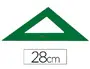 Imagen Escuadra faber 28 cm plastico verde 2