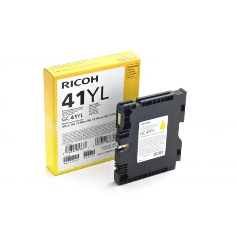 Imagen INK JET RICOH ORG. GC41Y AMARILLO  2200 COPIAS