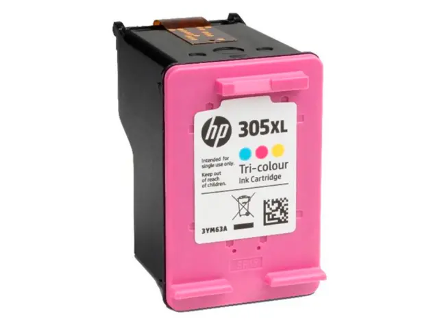 Imagen Ink-jet hp 305 xl tricolor deskjet 1210 / 1212 / 1255 / 2732 / 2752 / 4155 / 4158 envy 6020 / 6052 /6055 / 6420. 2