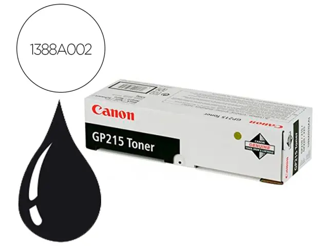 Imagen Toner canon gp215 gp200 gp210f gp211 gp215 negro