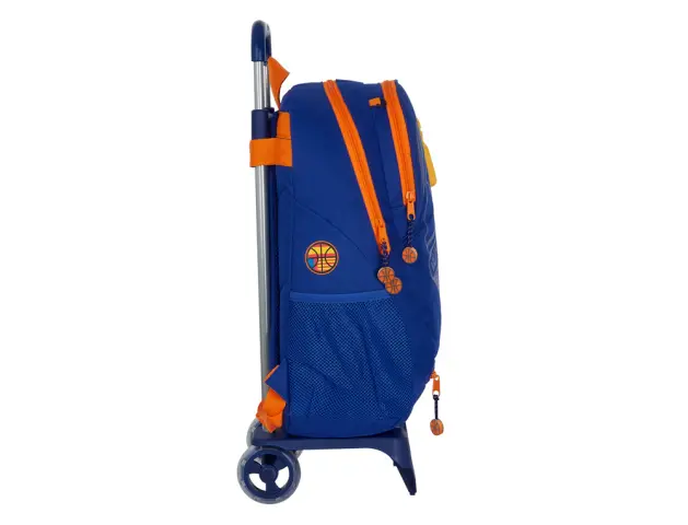 Imagen Cartera escolar safta con carro valencia basket club 320x160x440 mm 4